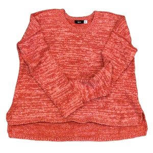 BDG Orange/Red Heathered Sweater From Urban Outfitters Women’s Size Small